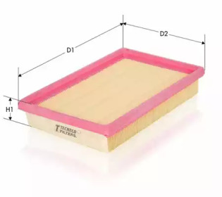 TECNECO FILTERS ar430pm -  Воздушный фильтр
